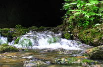 Kleiner Wasserfall, Bachlauf