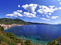 Radroute Vis nach Komiza