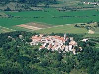 Beram - Luftaufnahme