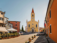 Parkanlage & Kirche des. Hl. Zenon