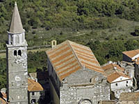 Buje, Kirche Hl. Servul - Istrien, Kroatien