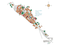 Draguc - Karte Sehenswürdigkeiten