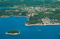 Luftaufnahem Funtana