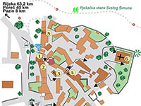 Karte Sehenswürdigkeiten - Gracisce