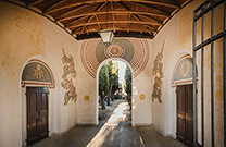 Eingangsbereich Kirche Sv. Nikola