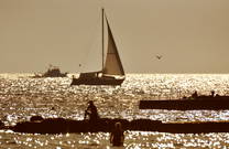 Istrien Sonnenuntergang