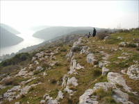 Kanfanar - Wandern Limski Kanal