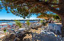 Restaurant, Sandstrand Bijeca