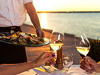 Dinner im Restaurant, Novigrad