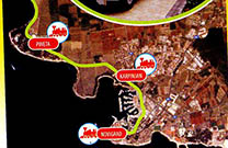 Streckenverlauf Touristische Bahn, Nord