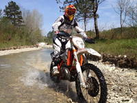 Enduro fahren bei Zminj