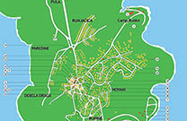 Karte von Premantura