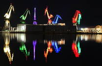 Kräne laufender Betrieb