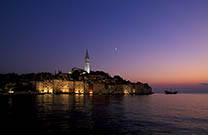 Blick Altstadt, Abend