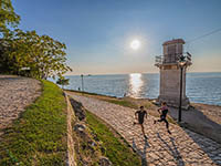 Jogging, Wandern, Küste Rovinj