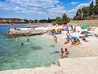 Strand Porton Biondi, Rovinj