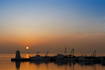 Savudrija - Fischerboote Sonnenuntergang