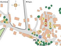 Sehenswürdigkeiten - Karte - Tinjan