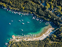 Luftaufnahme Strand Tunarica Kamp