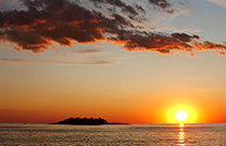 Sonnenuntergang, Ausblick Vrsar