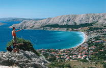 Kroatien Kvarner Bucht Baska