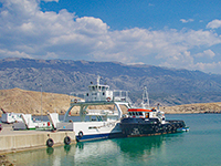 Fähre Stinica - Misnjak, Rapska Plovidba