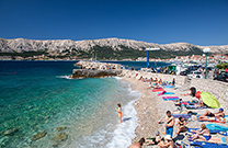 Strand Macel, Baska