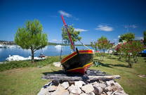 Klimno - Kleines Kunstwerk Uferpromenade