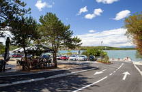 Soline -  Parkplatz - Bistro - Strand