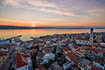 Crikvenica, Sonnenuntergang
