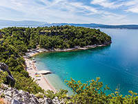 Strand Kacjak, Dramalj