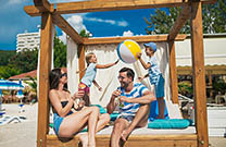 Omorika Strand, Dramalj