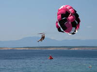 Parasailing, Dramalj