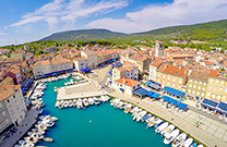 -Cres, Hafen & Zentrum