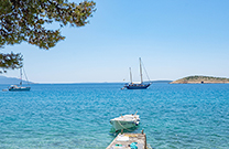 Ausblick, Boote Martinscica