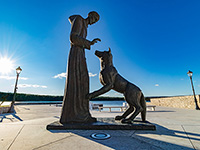 Kosljun - Statue Hl. Franziskus