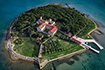 Luftaufnahme Insel Kosljun