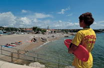 Strand Porporela - Stadt Krk