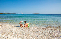 Strand Zabodarski, Insel Losinj
