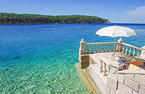 Cikat Bucht, Panorama