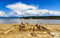 Sandburg, Sahara Strand