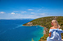 Lopar, Ausblick Tunera Strand