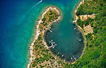 Luftaufnahme Lokvisce, Jadranovo