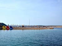 Tretboote, Strand grabrova