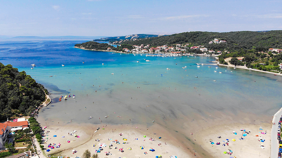 Kampor auf der Insel Rab