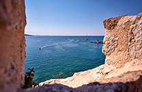 Ausblick Frankopan Kastel