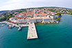 Altstadt Krk, Luftaufnahme