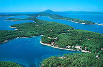 Kvarner Bucht Insel Losinj Panorama
