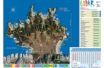 Lopar, Karte Strände