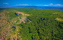 Luftaufnahme Süden Lubenice